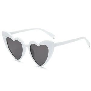 White Heart Sunglasses